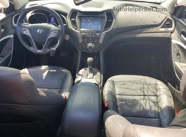 5XYZW4LA5HG473559 2017 HYUNDAI SANTA Black Vista del salpicadero