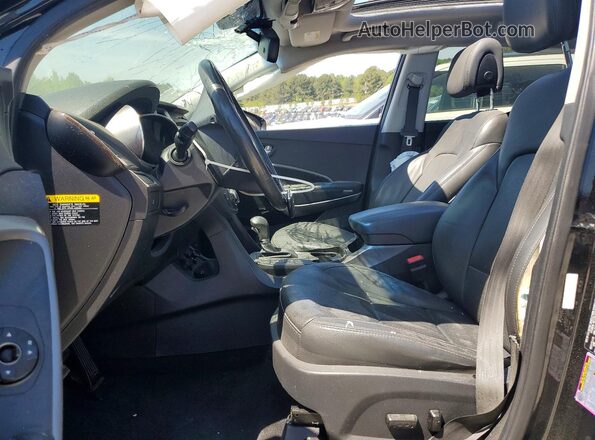5XYZW4LA5HG473559 2017 HYUNDAI SANTA Black Vista interior delantera