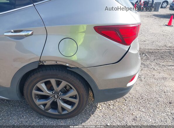 5XYZW4LA5HG491575 2017 HYUNDAI SANTA FE SPORT Gray Front view