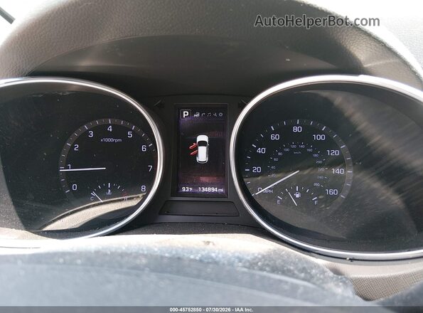 5XYZW4LA5JG534608 2018 HYUNDAI SANTA FE SPORT Gray Вид задніх сидінь
