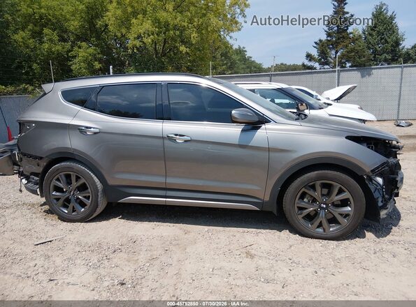 5XYZW4LA5JG534608 2018 HYUNDAI SANTA FE SPORT Gray Панорамний вид салону 360°