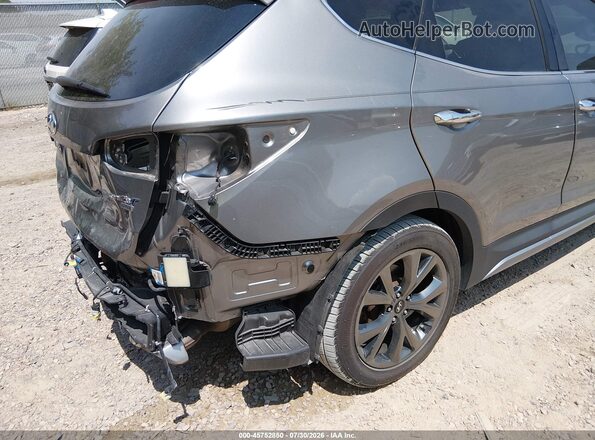 5XYZW4LA5JG534608 2018 HYUNDAI SANTA FE SPORT Gray 