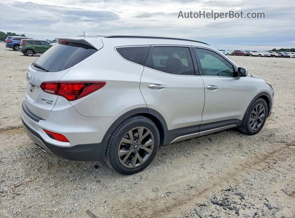 5XYZW4LA6HG442014 2017 HYUNDAI SANTA Silver Հետևի աջ