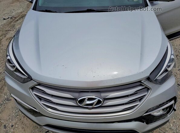 5XYZW4LA6HG442014 2017 HYUNDAI SANTA Silver Շարժիչի բաժամունքի տեսք