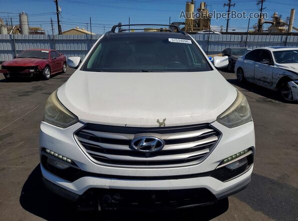 5XYZW4LA7HG447688 2017 HYUNDAI SANTA White წინა ხედი