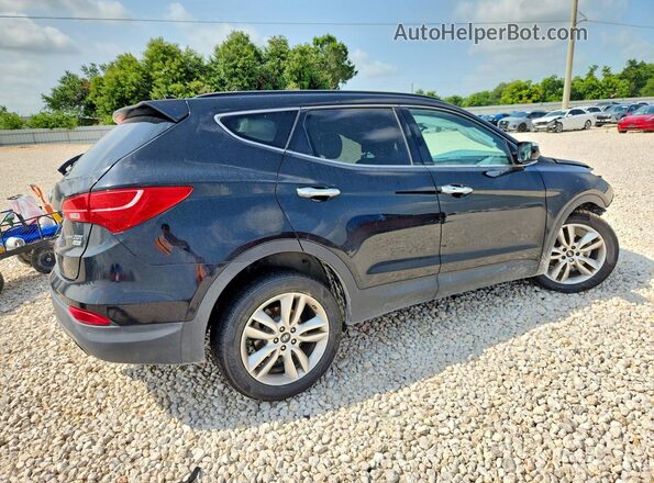 5XYZW4LAXGG325907 2016 HYUNDAI SANTA Black Հետևի աջ