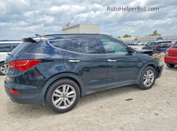 5XYZWDLA1GG353725 2016 HYUNDAI SANTA Black Trasero derecho