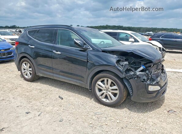 5XYZWDLA1GG353725 2016 HYUNDAI SANTA Black Delantero derecho