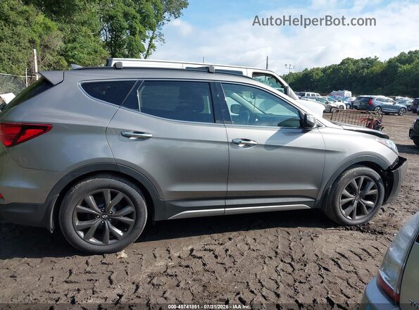 5XYZWDLA2JG519452 2018 HYUNDAI SANTA FE SPORT Black Vista interior trasera