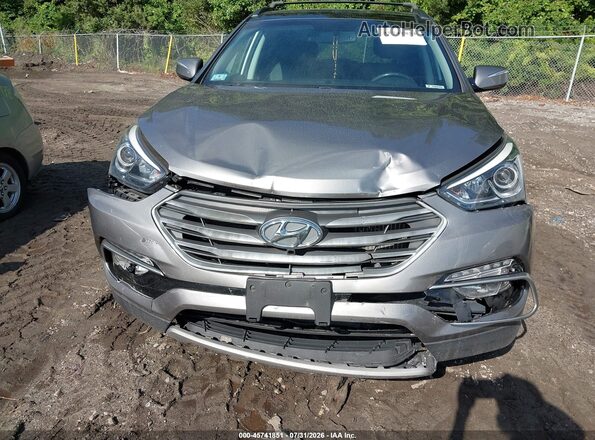 5XYZWDLA2JG519452 2018 HYUNDAI SANTA FE SPORT Black Vista del cuadro de instrumentos