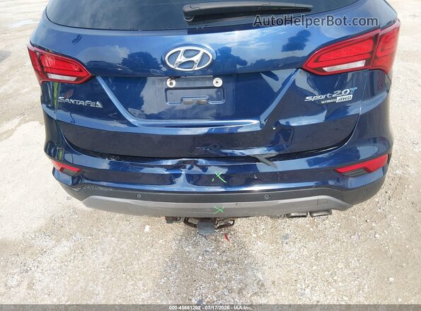 5XYZWDLA3HG425087 2017 HYUNDAI SANTA FE SPORT Dark Blue 