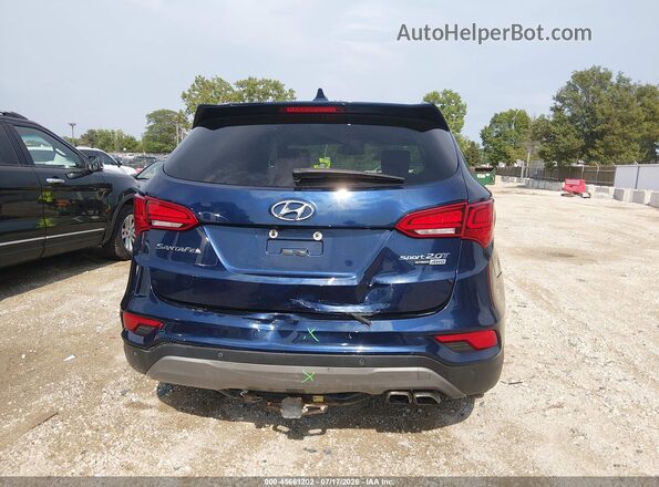 5XYZWDLA3HG425087 2017 HYUNDAI SANTA FE SPORT Dark Blue 
