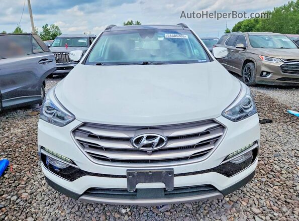 5XYZWDLA3HG427132 2017 HYUNDAI SANTA Белый Вид спереди
