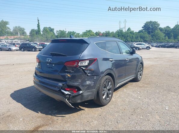 5XYZWDLA3HG492949 2017 HYUNDAI SANTA FE SPORT Gray Դիմացի տեսք