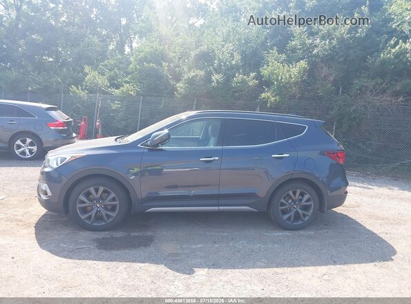 5XYZWDLA3HG492949 2017 HYUNDAI SANTA FE SPORT Gray Սալոնի 360 աստիճան տեսք