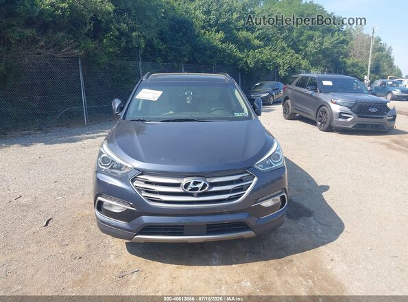 5XYZWDLA3HG492949 2017 HYUNDAI SANTA FE SPORT Gray Սարքավորումների վահանակի տեսք