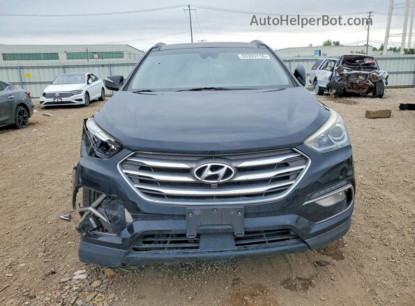 5XYZWDLA4HG407665 2017 HYUNDAI SANTA Черный Вид спереди