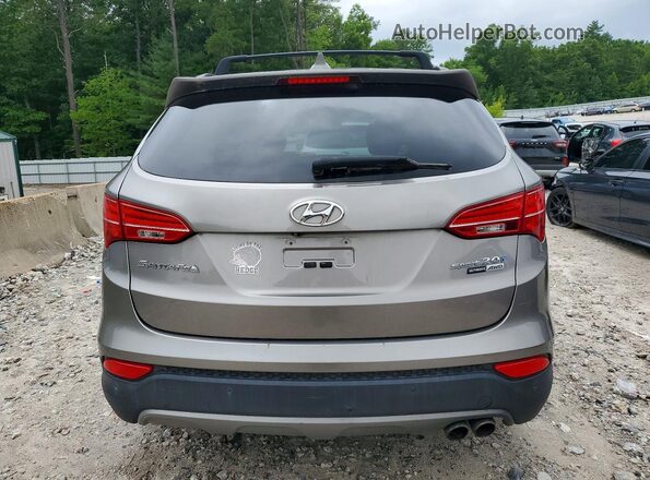 5XYZWDLA6GG314810 2016 HYUNDAI SANTA Серый Вид сзади