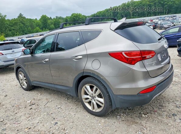 5XYZWDLA6GG314810 2016 HYUNDAI SANTA Серый Задняя левая четверть