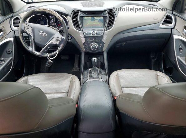 5XYZWDLA6GG314810 2016 HYUNDAI SANTA Серый Вид панели приборов