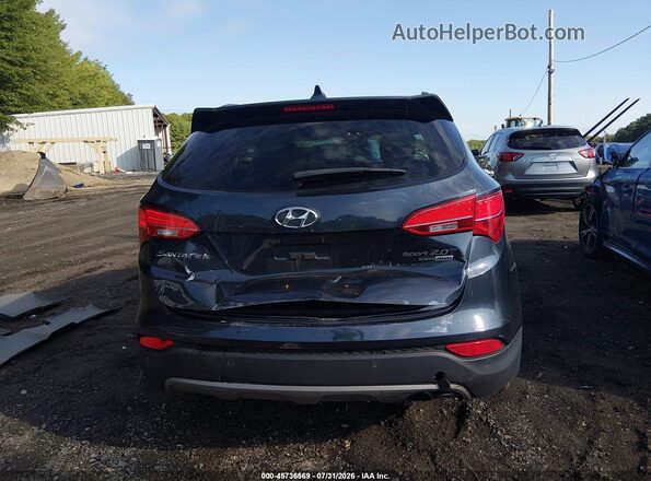 5XYZWDLA6GG362419 2016 HYUNDAI SANTA FE SPORT Blue 
