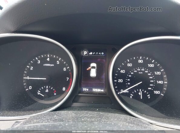 5XYZWDLA6HG413192 2017 HYUNDAI SANTA FE SPORT Black Vista de los asientos traseros