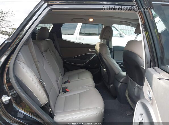 5XYZWDLA6HG413192 2017 HYUNDAI SANTA FE SPORT Black Vista de la etiqueta del VIN