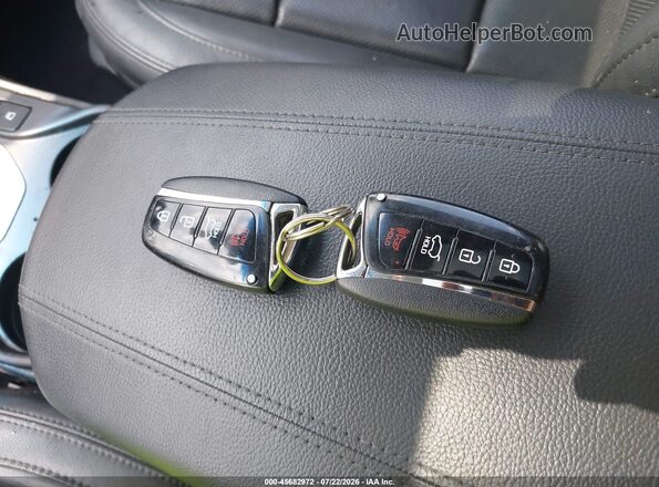 5XYZWDLA7JG514599 2018 HYUNDAI SANTA FE SPORT Silver Widok deski rozdzielczej