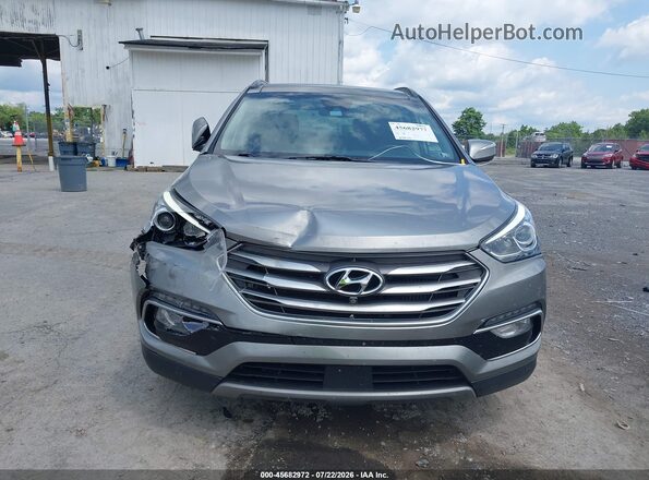 5XYZWDLA7JG514599 2018 HYUNDAI SANTA FE SPORT Silver Widok z przodu