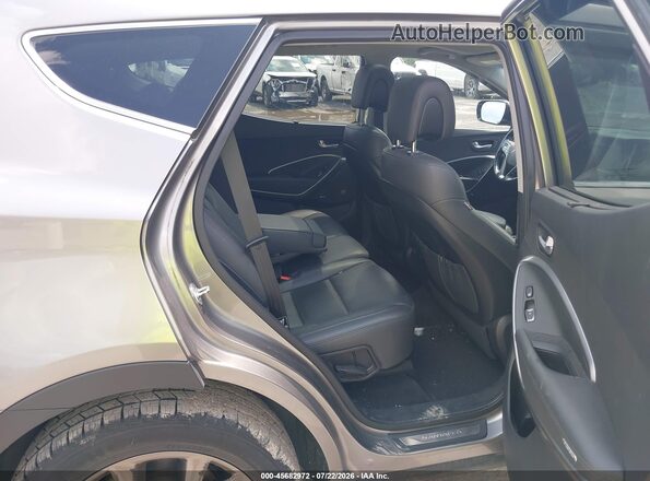 5XYZWDLA7JG514599 2018 HYUNDAI SANTA FE SPORT Silver Widok naklejki z numerem VIN