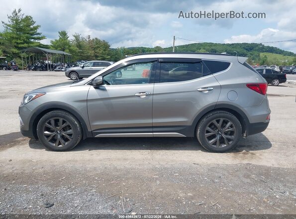 5XYZWDLA7JG514599 2018 HYUNDAI SANTA FE SPORT Silver Widok wnętrza 360 stopni