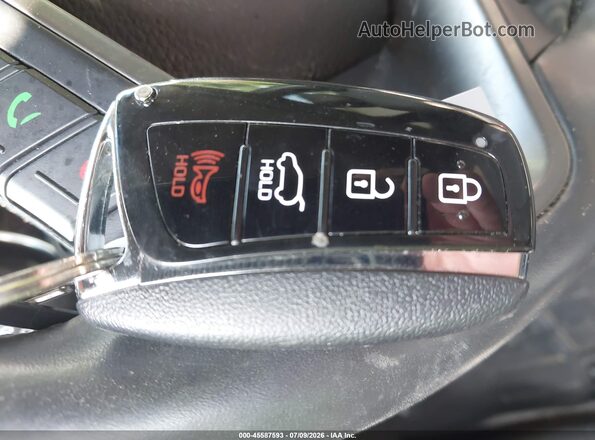 5XYZWDLA7JG524615 2018 HYUNDAI SANTA FE SPORT Black წინა პანელის ხედი
