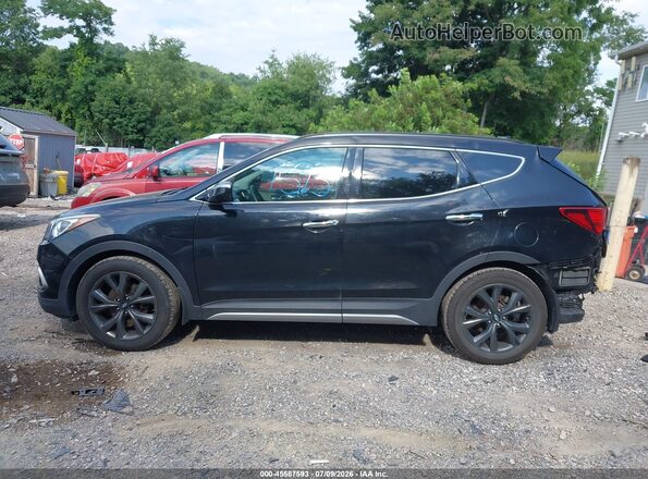 5XYZWDLA7JG524615 2018 HYUNDAI SANTA FE SPORT Black 