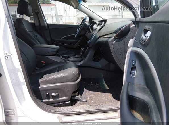 5XYZWDLA8GG316056 2016 HYUNDAI SANTA FE SPORT Белый Вид салона спереди