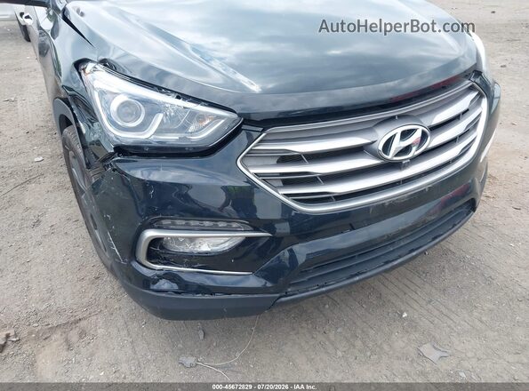 5XYZWDLA8HG466685 2017 HYUNDAI SANTA FE SPORT Черный Вид спереди
