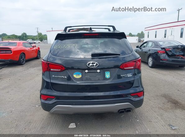 5XYZWDLA8HG466685 2017 HYUNDAI SANTA FE SPORT Черный 