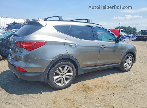 5XYZWDLA9GG346134 2016 HYUNDAI SANTA Серый Задняя правая четверть