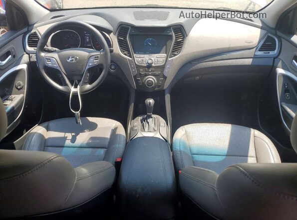 5XYZWDLA9GG346134 2016 HYUNDAI SANTA Серый Вид панели приборов