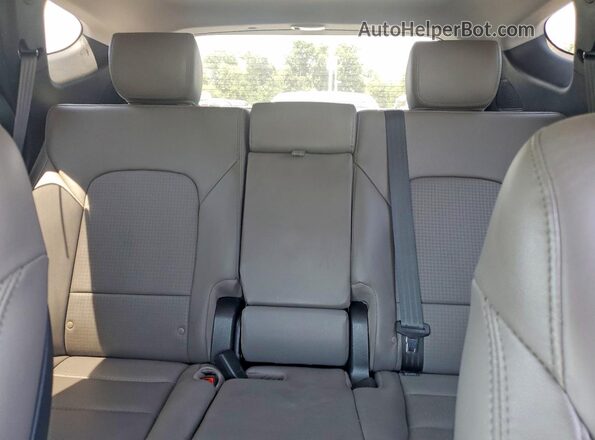 5XYZWDLA9GG346134 2016 HYUNDAI SANTA Серый Вид задних сидений