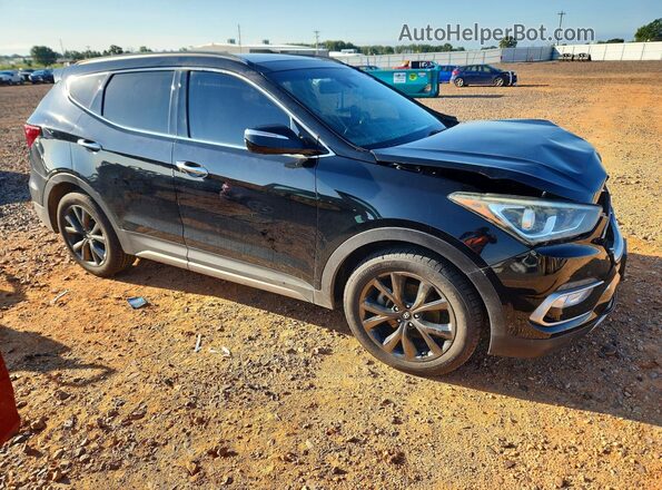 5XYZWDLA9HG473547 2017 HYUNDAI SANTA Black Առջևի աջ