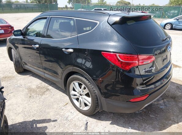 5XYZWDLAXGG310064 2016 HYUNDAI SANTA FE SPORT Черный Задняя левая четверть