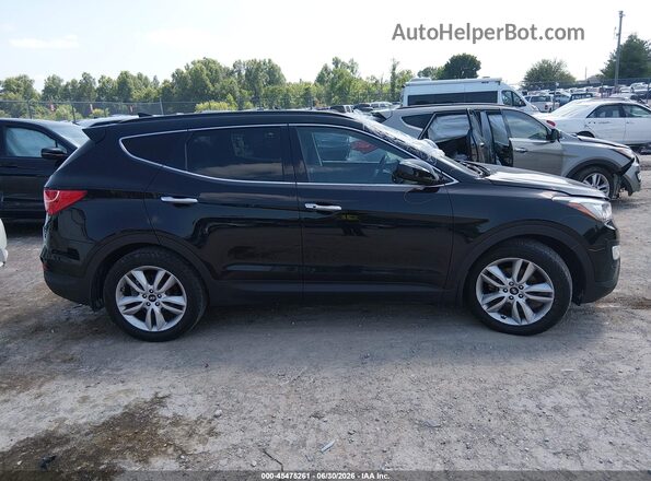 5XYZWDLAXGG310064 2016 HYUNDAI SANTA FE SPORT Черный Вид задней части салона