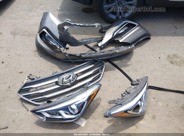 5XYZWDLAXHG432781 2017 HYUNDAI SANTA FE SPORT Gray Vista del cuadro de instrumentos