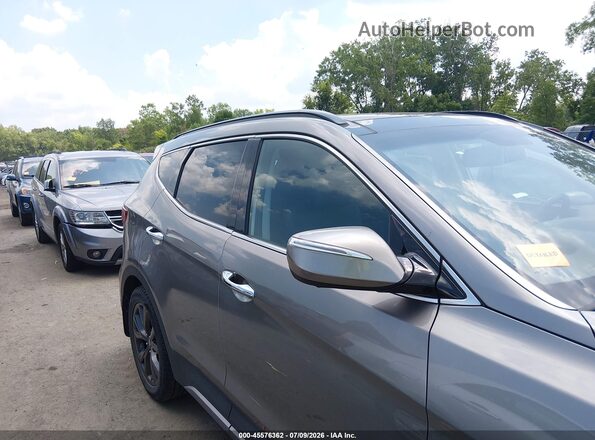 5XYZWDLAXHG432781 2017 HYUNDAI SANTA FE SPORT Gray Vista interior de 360 grados
