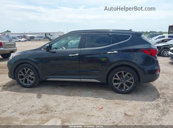 5XYZWDLAXHG464128 2017 HYUNDAI SANTA FE SPORT Черный Панорамный вид салона 360°