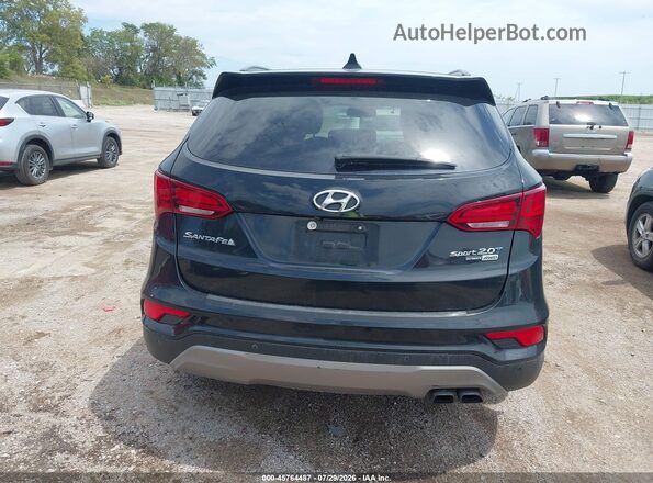 5XYZWDLAXHG464128 2017 HYUNDAI SANTA FE SPORT Черный 