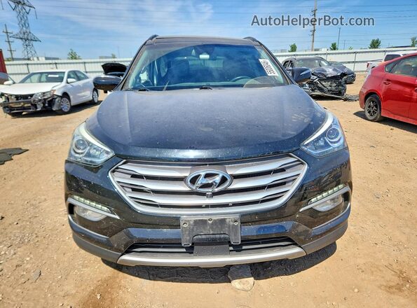 5XYZWDLAXHG485562 2017 HYUNDAI SANTA Black Vista frontal