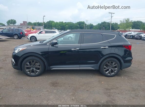 5XYZWDLAXJG504682 2018 HYUNDAI SANTA FE SPORT Black Панорамний вид салону 360°