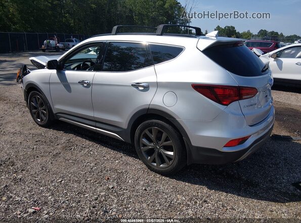 5XYZWDLAXJG534264 2018 HYUNDAI SANTA FE SPORT Silver უკანა მარცხენა