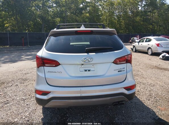 5XYZWDLAXJG534264 2018 HYUNDAI SANTA FE SPORT Silver 